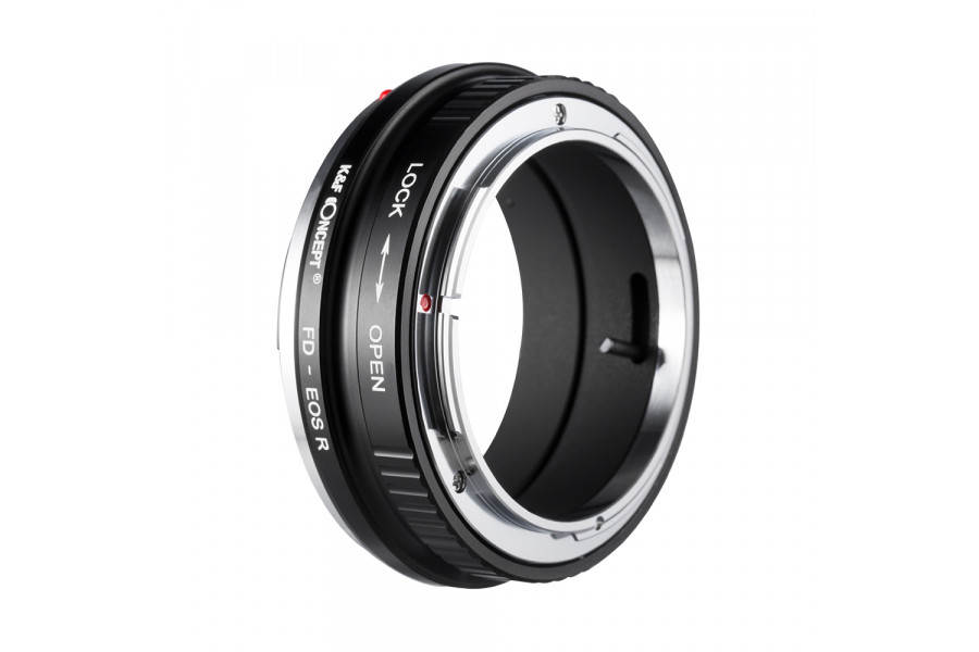 Переходник Canon FD - Canon EOS R K&F Concept с ручной фокусировкой
