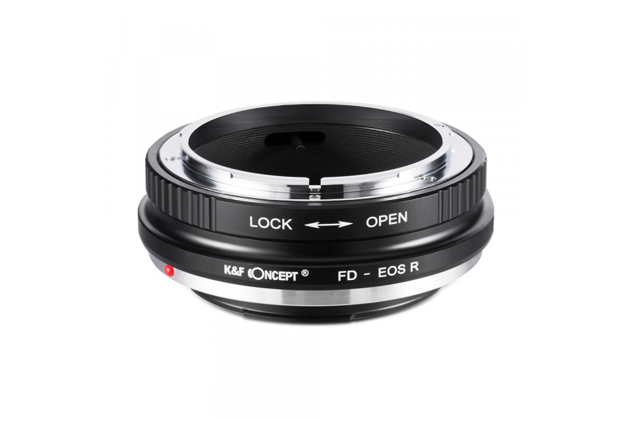 Переходник Canon FD - Canon EOS R K&F Concept с ручной фокусировкой