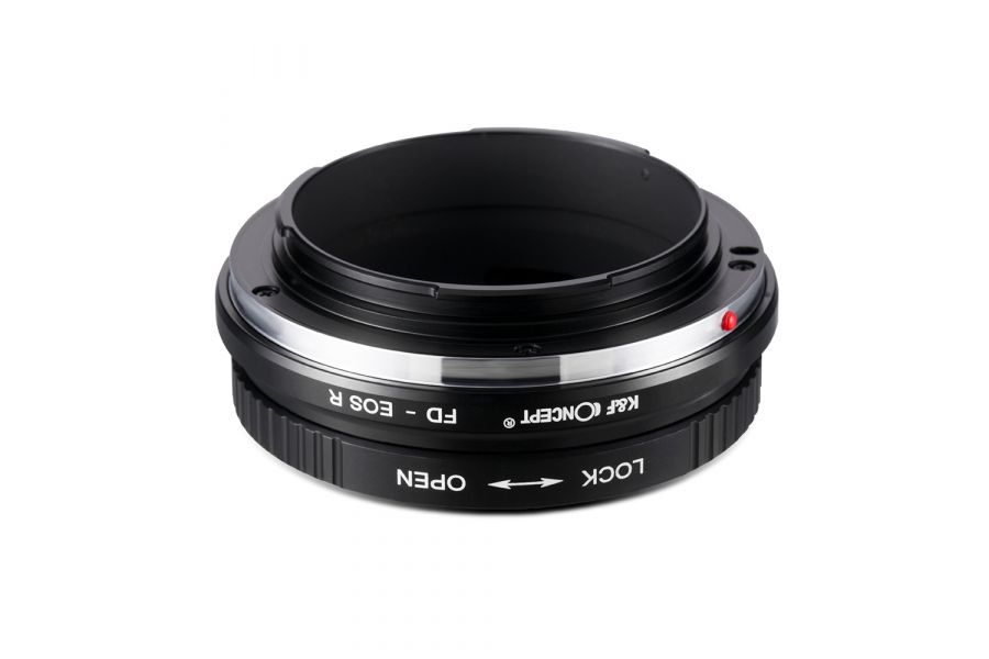 Переходник Canon FD - Canon EOS R K&F Concept с ручной фокусировкой