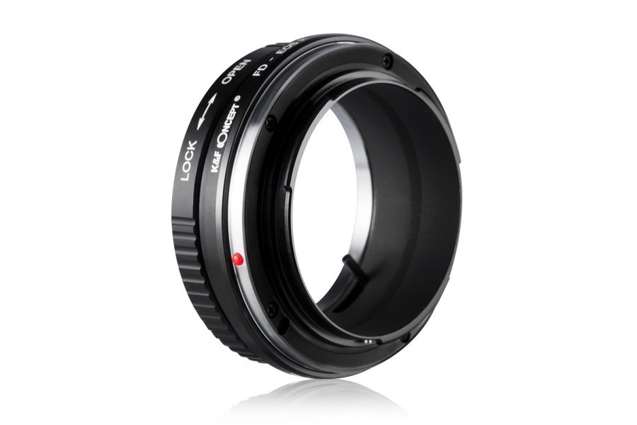 Переходник Canon FD - Canon EOS R K&F Concept с ручной фокусировкой