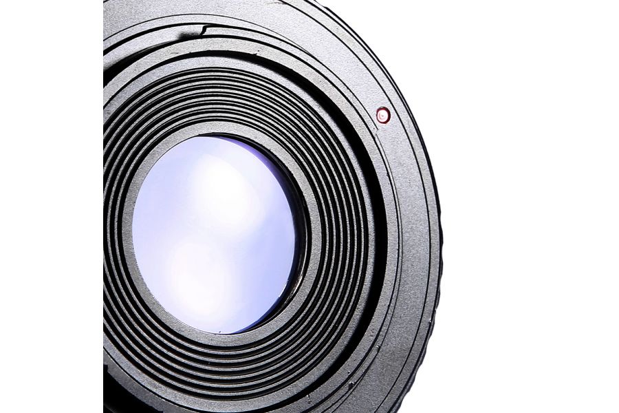 Переходник Pentax K - Nikon F с линзой K&F Concept механический