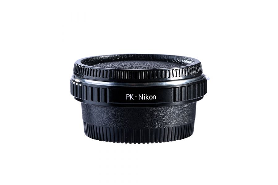 Переходник Pentax K - Nikon F с линзой K&F Concept механический
