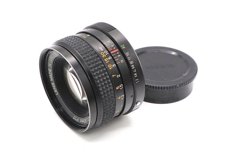 Объектив Konica Hexanon AR 50mm f/1.7 (Japan)