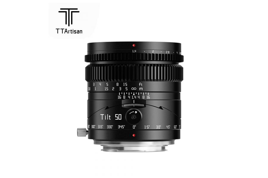 Объектив TTartisan 50mm F1.4 Tilt для Fujifilm FX