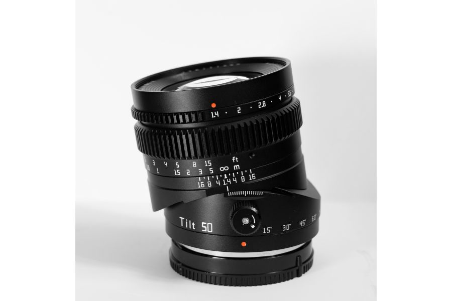 Объектив TTartisan 50mm F1.4 Tilt для Fujifilm FX