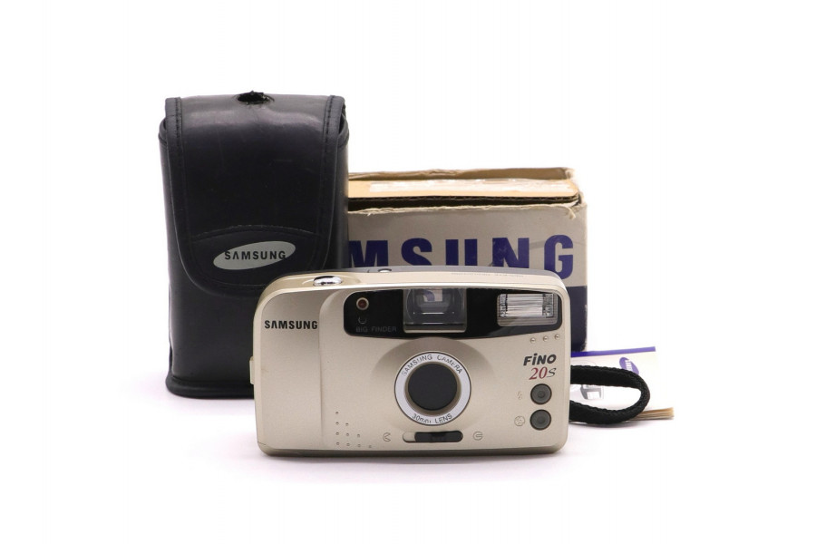 Фотоаппарат пленочный Samsung Fino 20S в упаковке