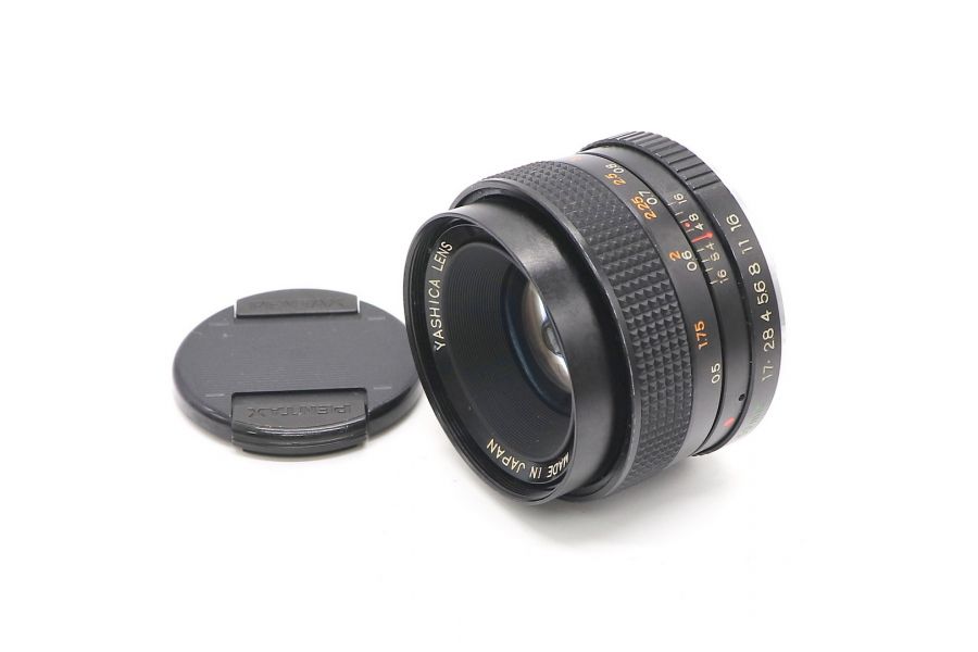 Мануальный объектив Yashica ML 50mm f/1.7