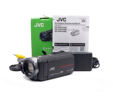 Видеокамера JVC Everio GZ-RX640BEU в упаковке