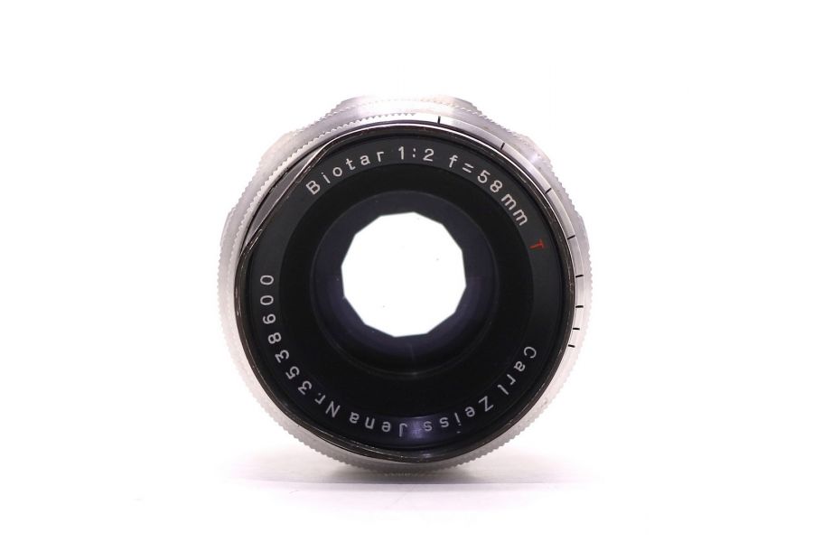 Объектив Biotar 2/58 T Carl Zeiss Jena M42 (Germany, 1950)