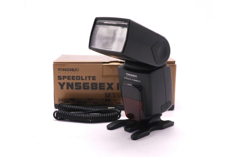 Фотовспышка Yongnuo Speedlite YN568EX II в упаковке