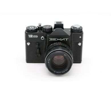 Фотоаппарат зеркальный пленочный Зенит 12СД kit