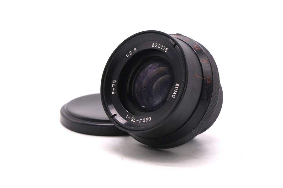 Объектив ОКС4-75-1 2.8/75 ЛОМО (СССР, 1978)