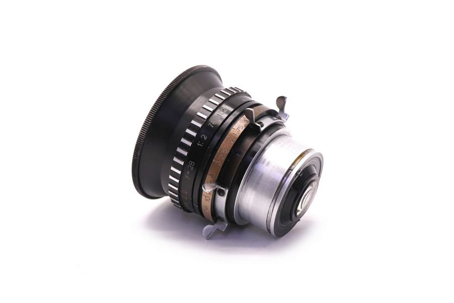 Совесткий Объектив ОКС7-28-1 28mm f/2 (СССР)