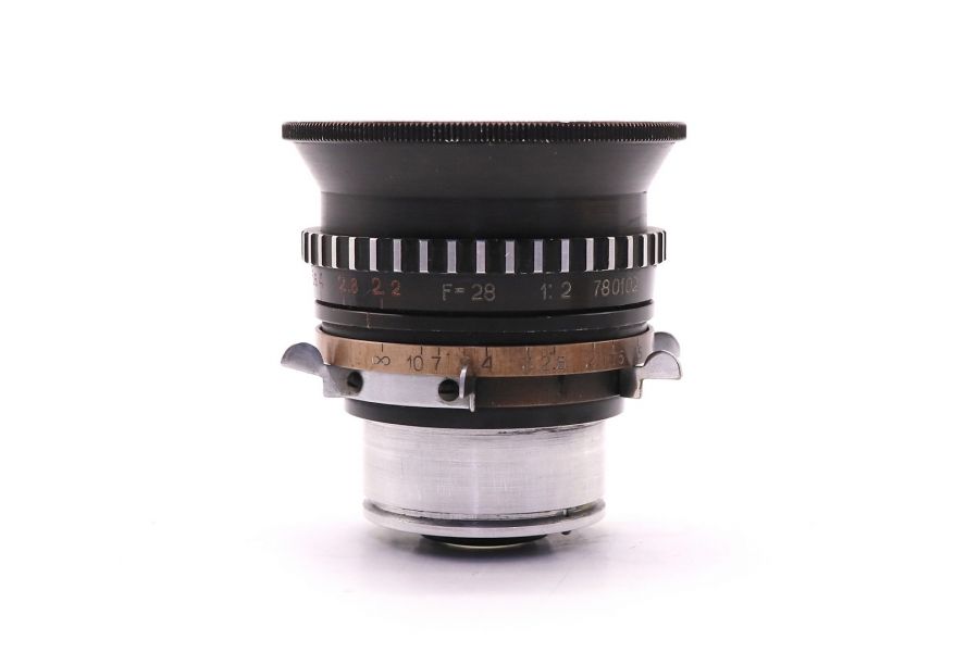 Совесткий Объектив ОКС7-28-1 28mm f/2 (СССР)