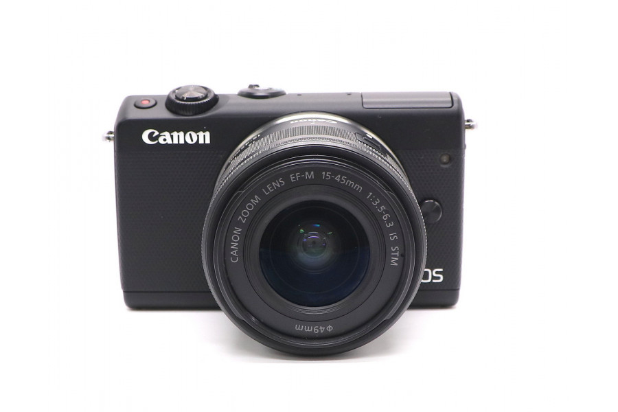 Камера Canon EOS M100 black kit в упаковке