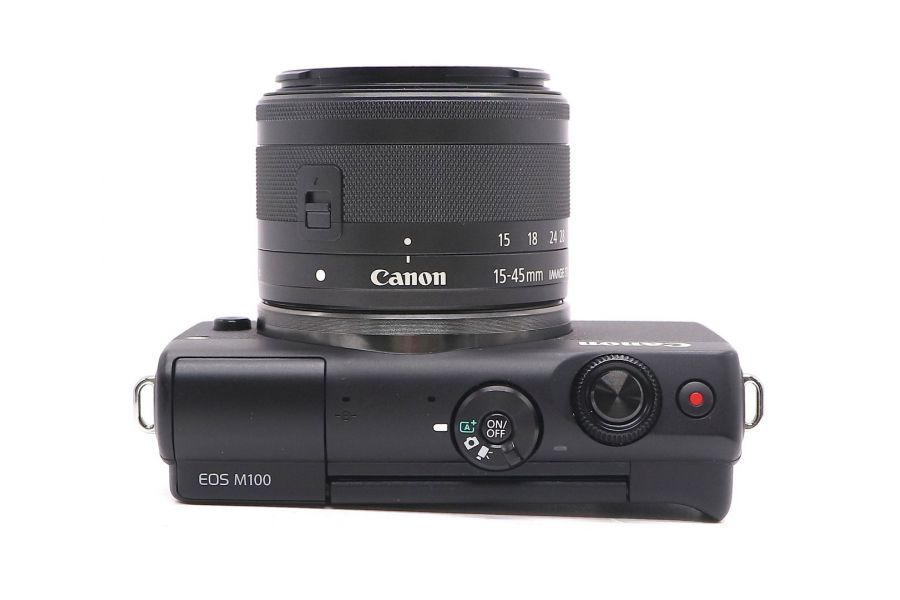 Камера Canon EOS M100 black kit в упаковке