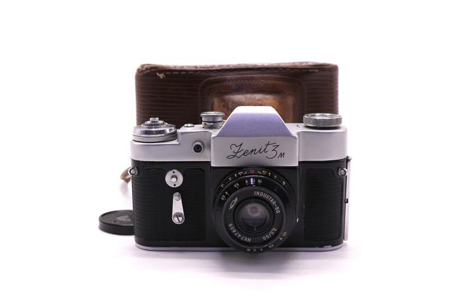 Зеральная камера Зенит 3М + Индустар-50 black