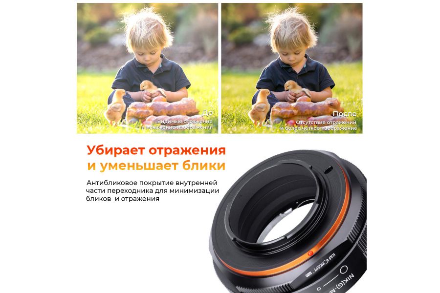 Adapter Nikon G - Micro 4/3 PRO K&F Concept