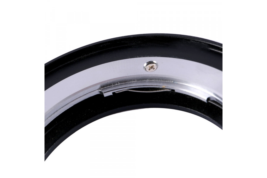 Переходник Olympus OM - Canon EOS K&F Concept механический, черный