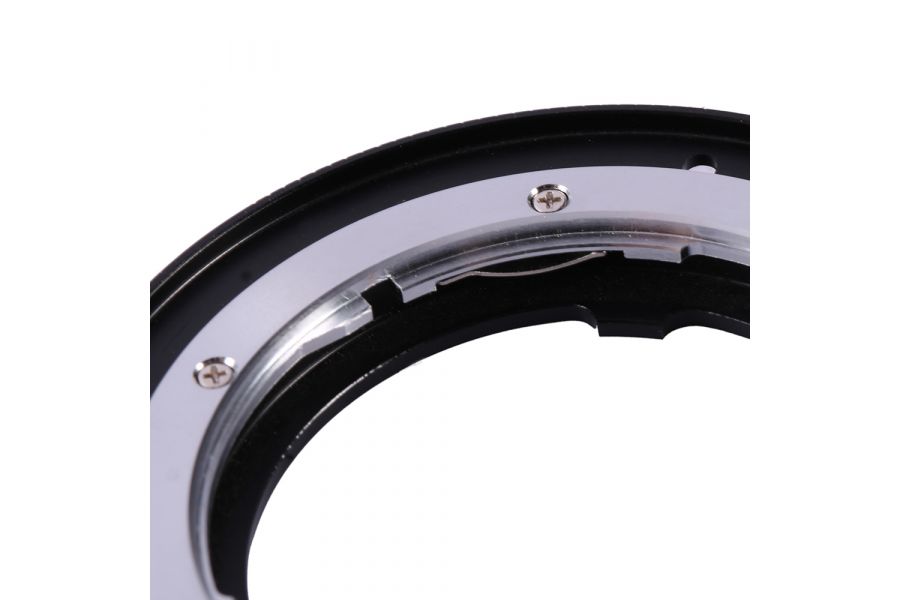 Переходник Olympus OM - Canon EOS K&F Concept механический, черный