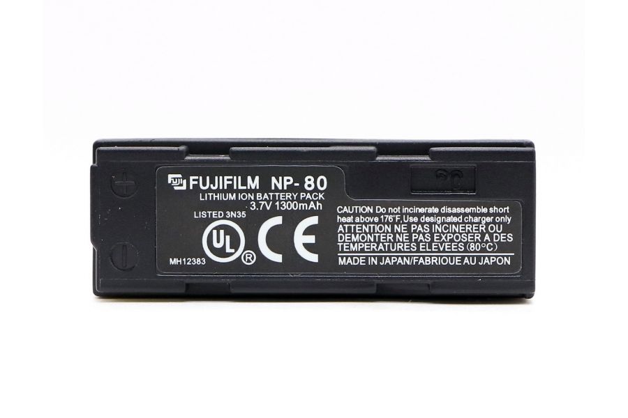 Аккумулятор Fujifilm NP-80 (литий-ионный, 1200 mAh, 3.7 V)