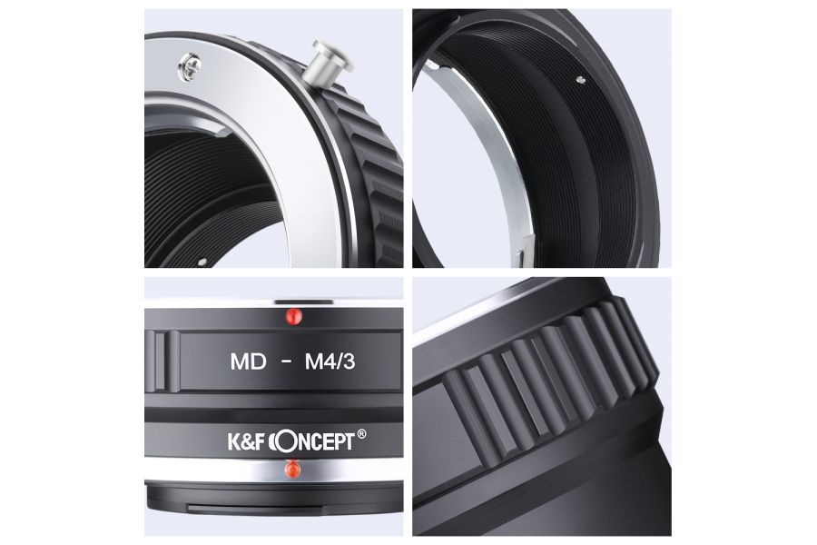 Переходник Minolta MD - Micro 4/3 K&F Concept с ручной фокусировкой