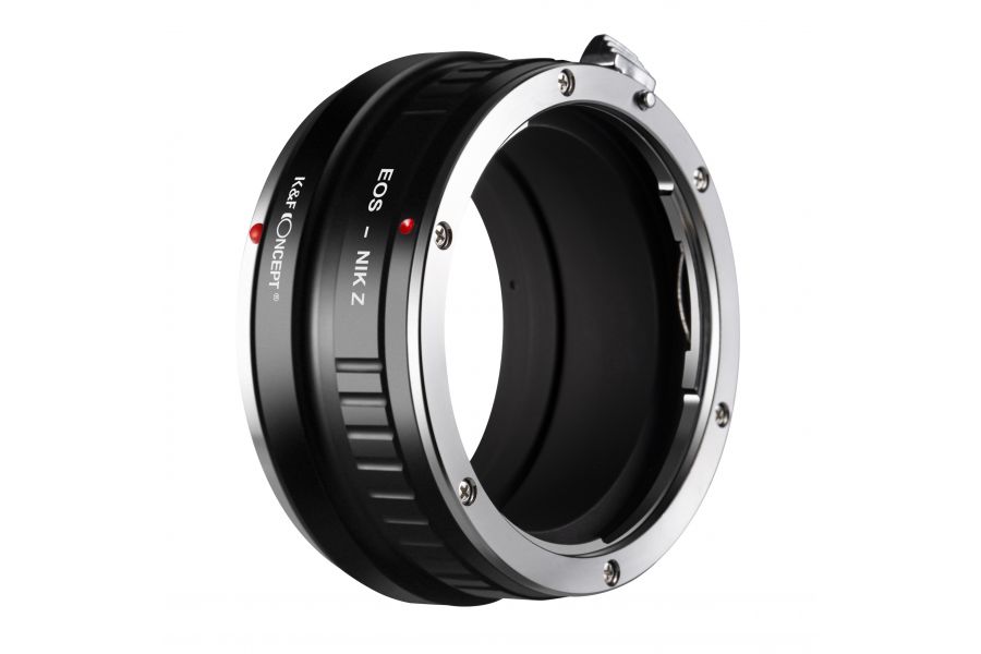 Переходник Canon EOS / EF - Nikon Z K&F Concept с ручной фокусировкой