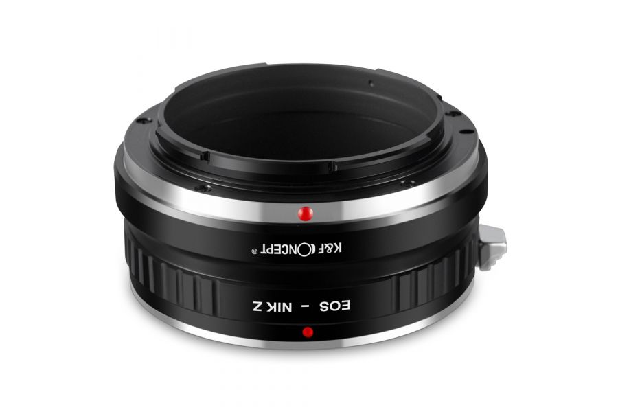 Переходник Canon EOS / EF - Nikon Z K&F Concept с ручной фокусировкой