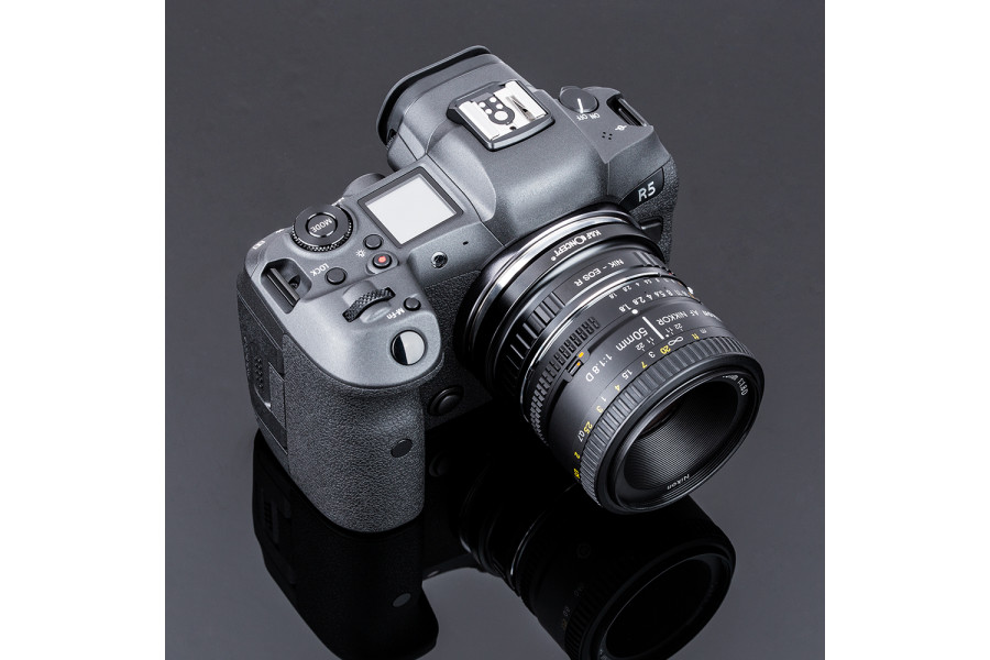Переходник Nikon F - Canon EOS R K&F Concept