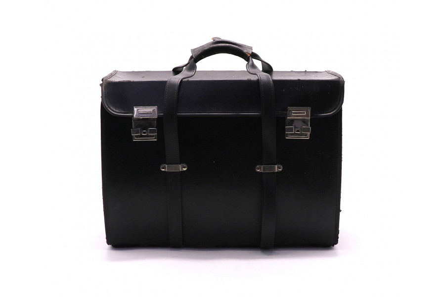 Кофр кожаный для фототехники черный (Japan)