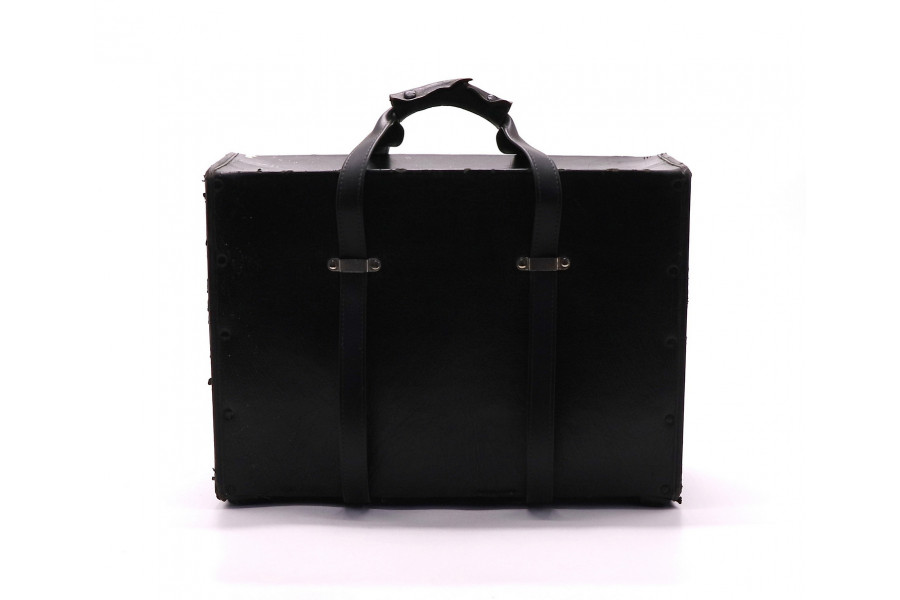 Кофр кожаный для фототехники черный (Japan)