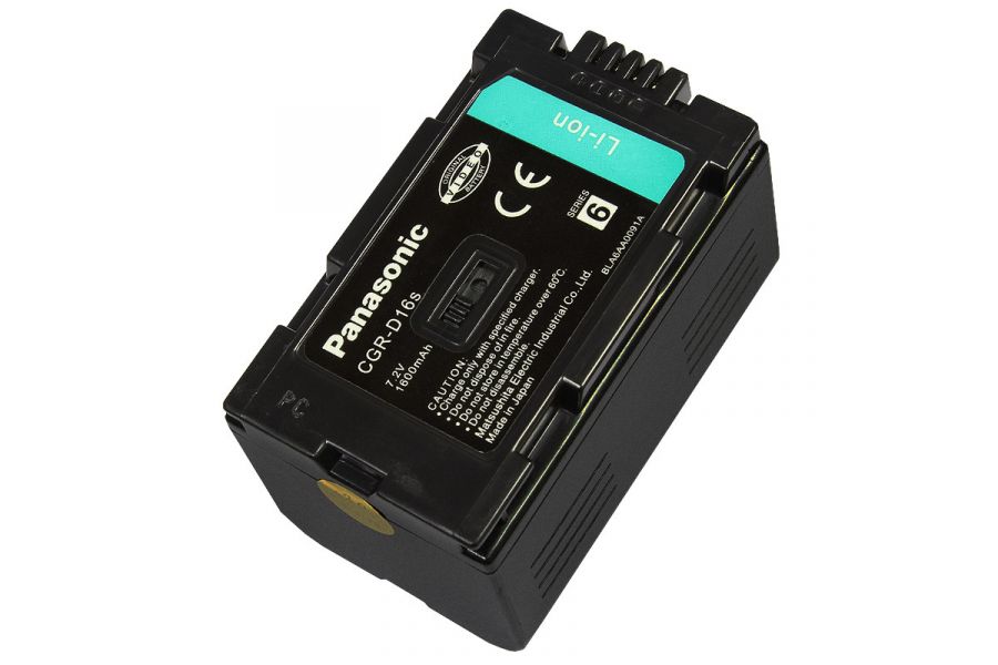 Аккумулятор Panasonic CGR-D16S новый черный