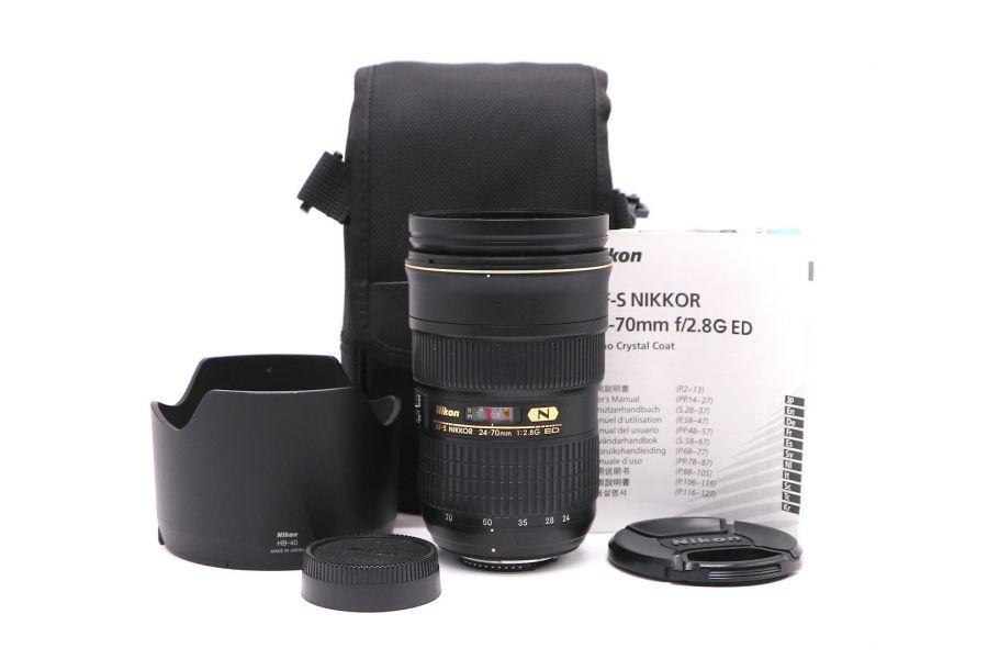 Стандартный Nikon 24-70mm f/2.8G ED AF-S Nikkor