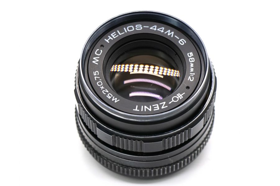 Мануальный объектив Гелиос-44М-6 МС 2/58 (СССР, 1992г)