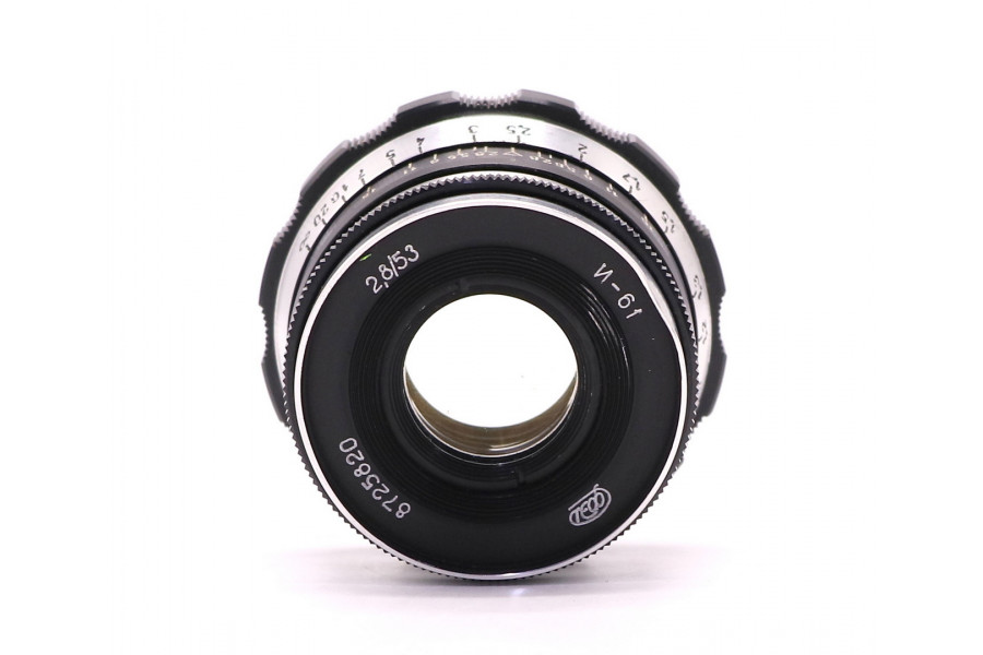 Индустар-61 (И-61) 2,8/53 М39 зебра (СССР, 1966)