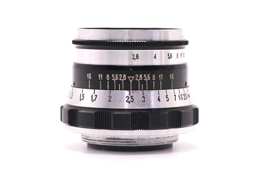 Индустар-61 (И-61) 2,8/53 М39 зебра (СССР, 1966)