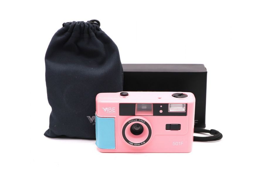 Компактная пленочная камера VIBE 501F Розовый