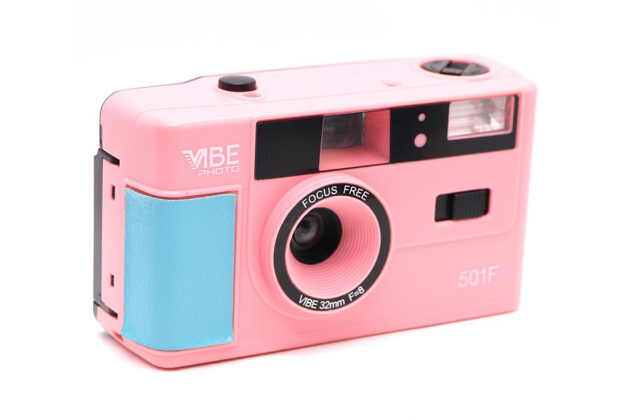 Компактная пленочная камера VIBE 501F Розовый