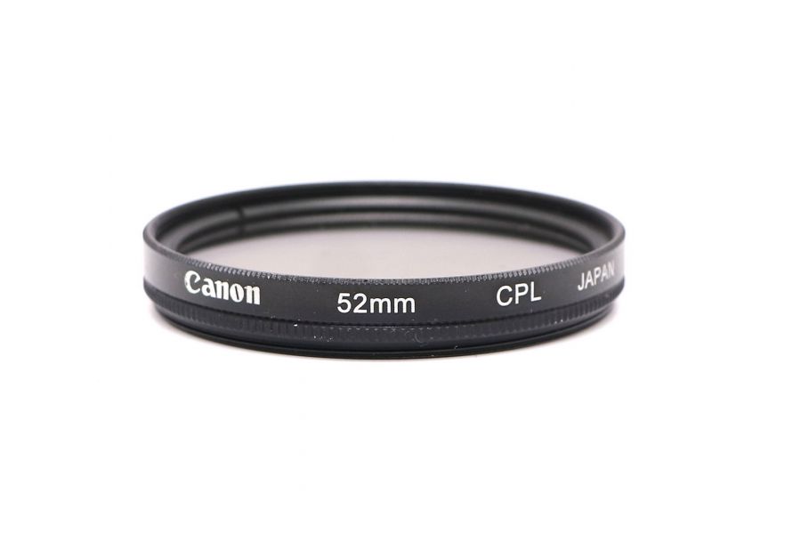 Поляризационный защитный светофильтр Canon CPL 52mm