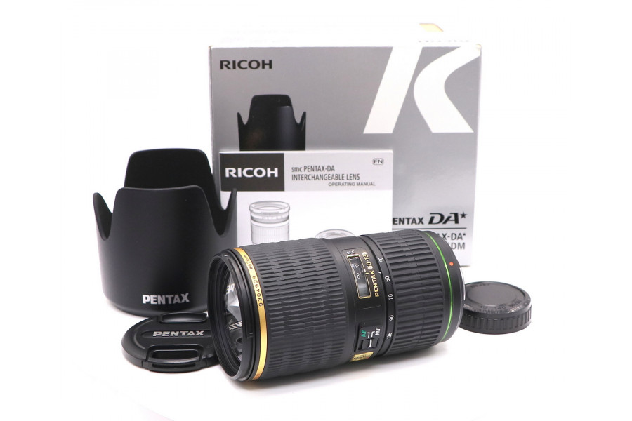 Pentax-DA* SMC 50-135mm f/2.8 ED [IF] SDM в упаковке