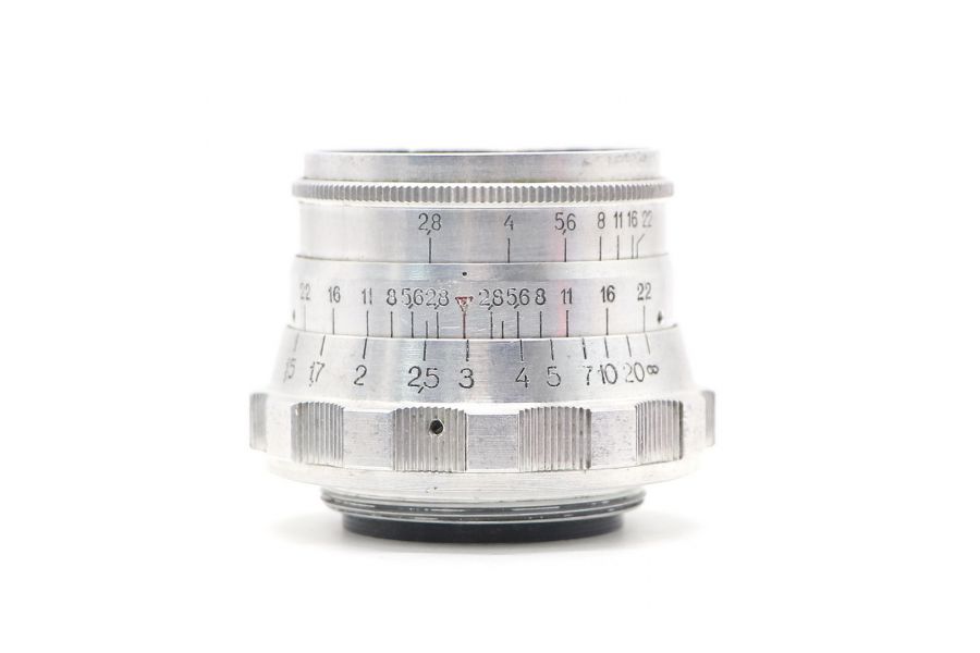 Объектив Индустар-26М П 2,8/50 М39 (Харьков, СССР)