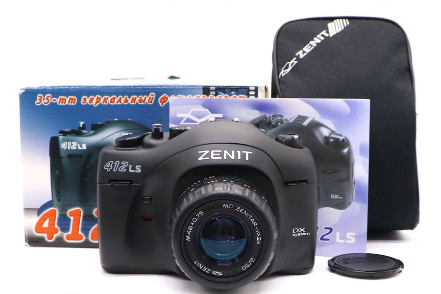Зеркальный фотоаппарат Зенит 412 LS kit в упаковке
