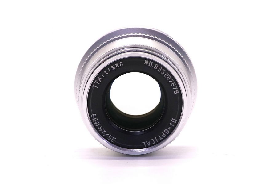 Объектив TTartisan 35mm F1.4 APS-C for Sony E (серебро)