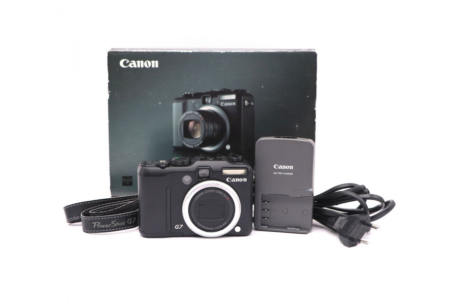 Фотоаппарат Canon PowerShot G7 в упаковке