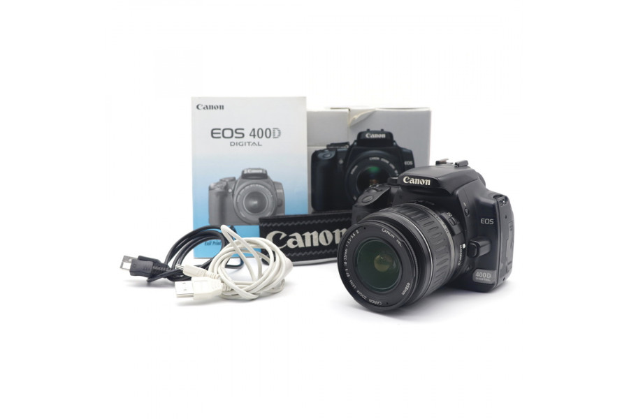 Фотоаппарат Canon EOS 400D kit в упаковке (Japan)