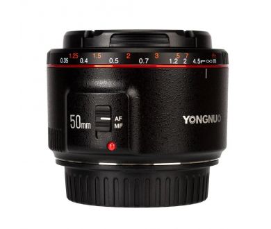 Купить YongNuo AF 50mm f/1.8 II Canon EF Новый YongNuo AF 50mm f/1.8 II Canon EF Новый