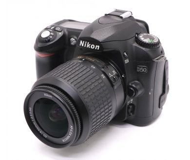 Камера Nikon D50 kit (пробег 22630 кадров)