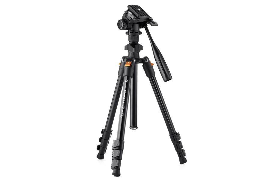 Штатив K&F Concept KF09.115 K234A0 + видеоголова + зажим