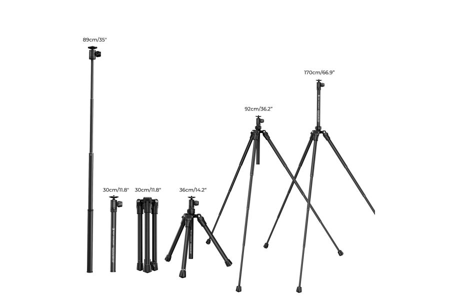 Штатив K&F Concept E224A3 + BH-18 KF09.120