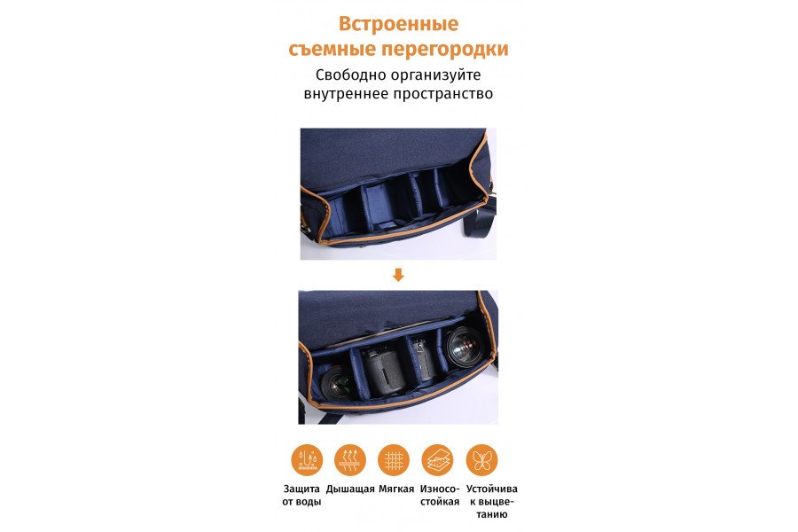 Компактная сумка K&F Concept 12 л KF13.062V1